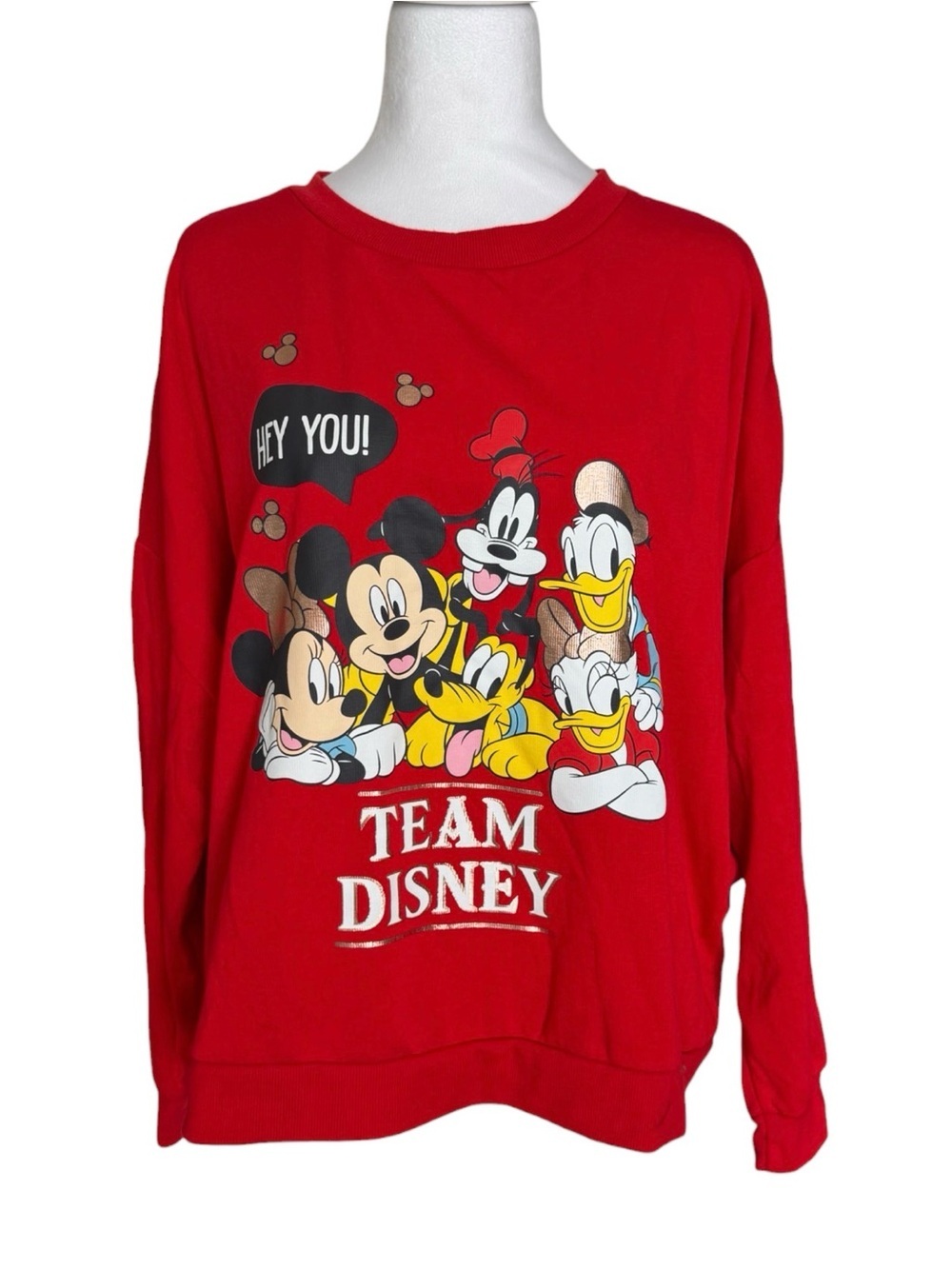 Primark Disney Team Disney Sweatshirt XL 14-16 - Picture 2 of 11